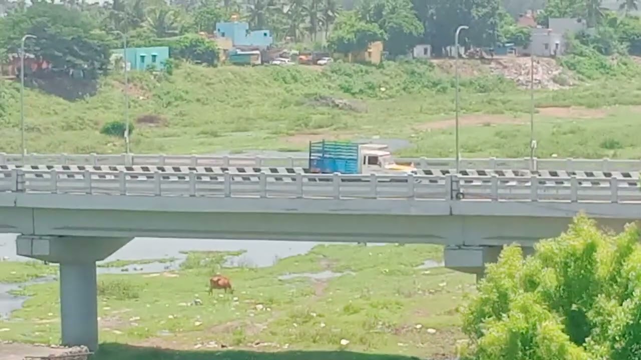 New flyover above kuvam river