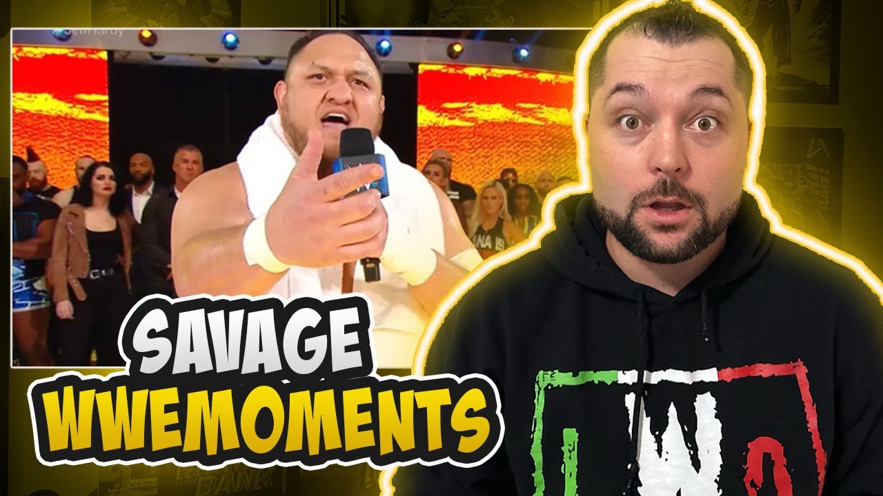 SAVAGE WWE MOMENTS (REACTIONS)