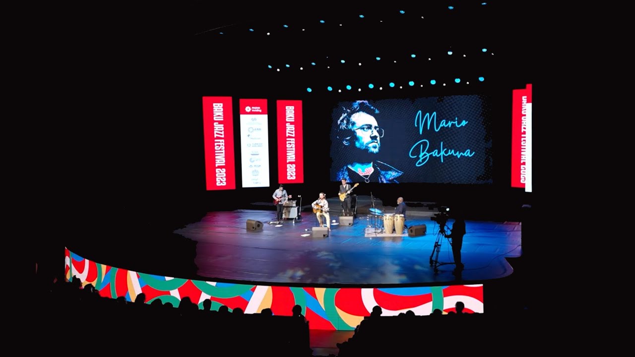 Full Concert - Mario Bakuna Band - Brazilian Landscapes @ Baku Jazz Festival 2023, Azerbaijan