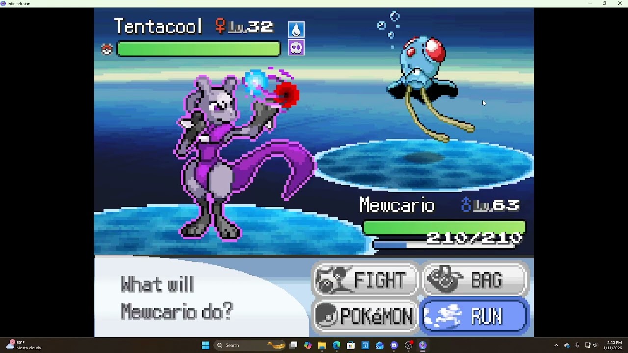 first play-though of Pokemon Infinite Fusion come join the fun 😊