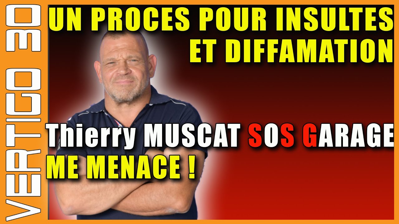 🔴🔴 Thierry MUSCAT ME MENACE D'UN PROCES par l'interm&eacute;diaire de son avocat 🔴🔴