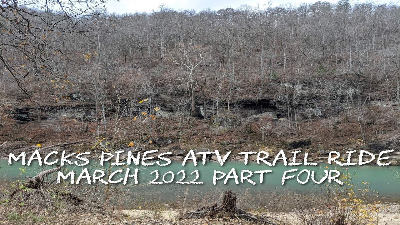 Macks Pines ATV Trail Ride March 2022 Part Four in 4K Can-Am Outlander 1000, 850, & Brute Force 750
