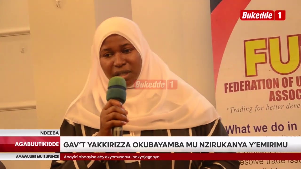 Agabuutikidde Abasuubuzi mu kibiina ki FUTA basisinkanye mu Ttabamiruka Gavumenti yakkiriza okubayam