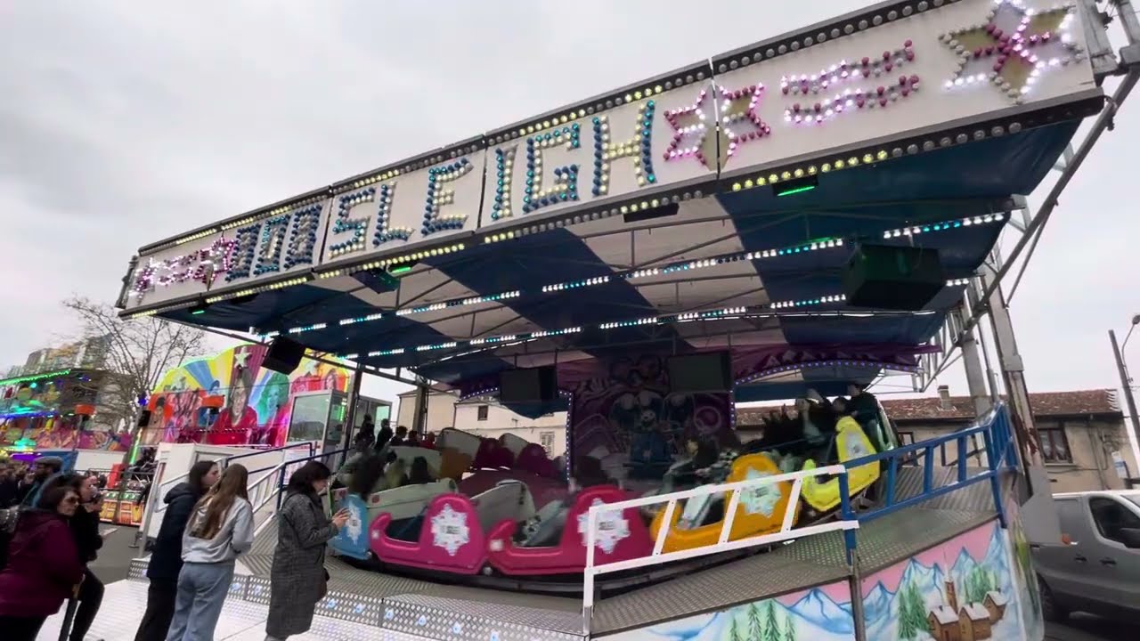 BOB SLEIGH - Fête foraine de Feurs 2025 😍🇫🇷