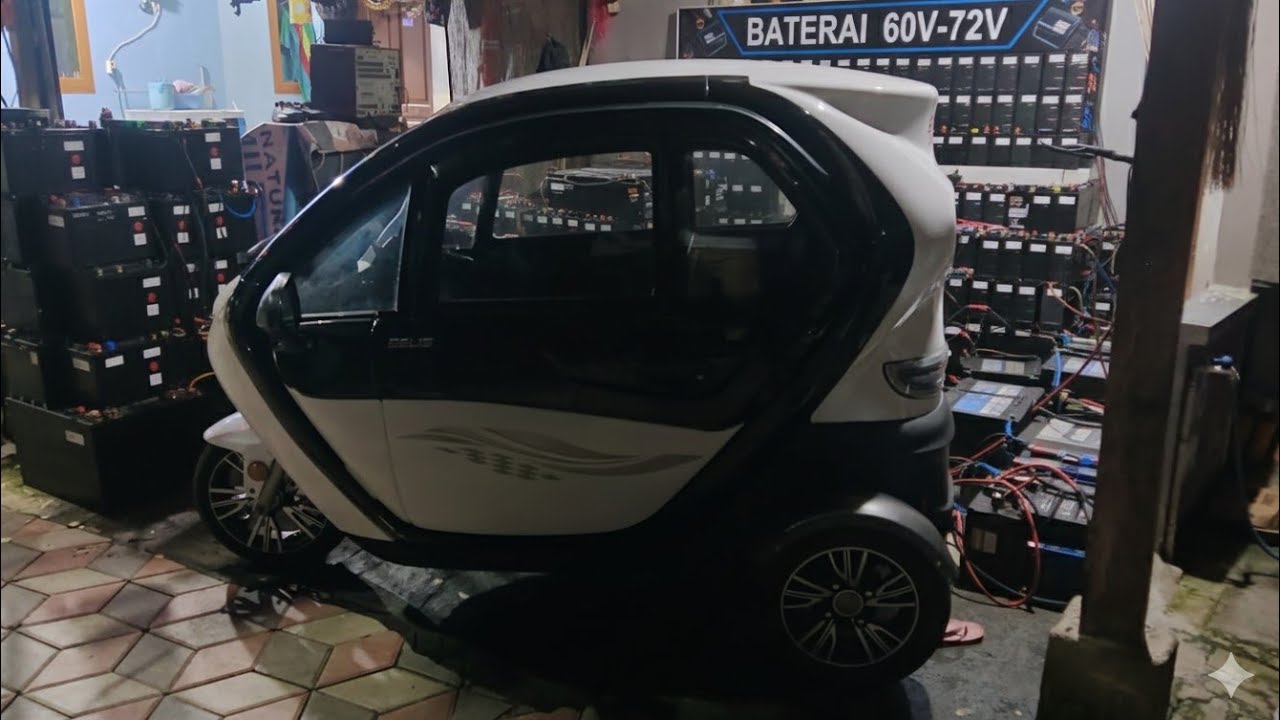 Bajai Listrik - Keasikan kendaraan listrik system 60volt