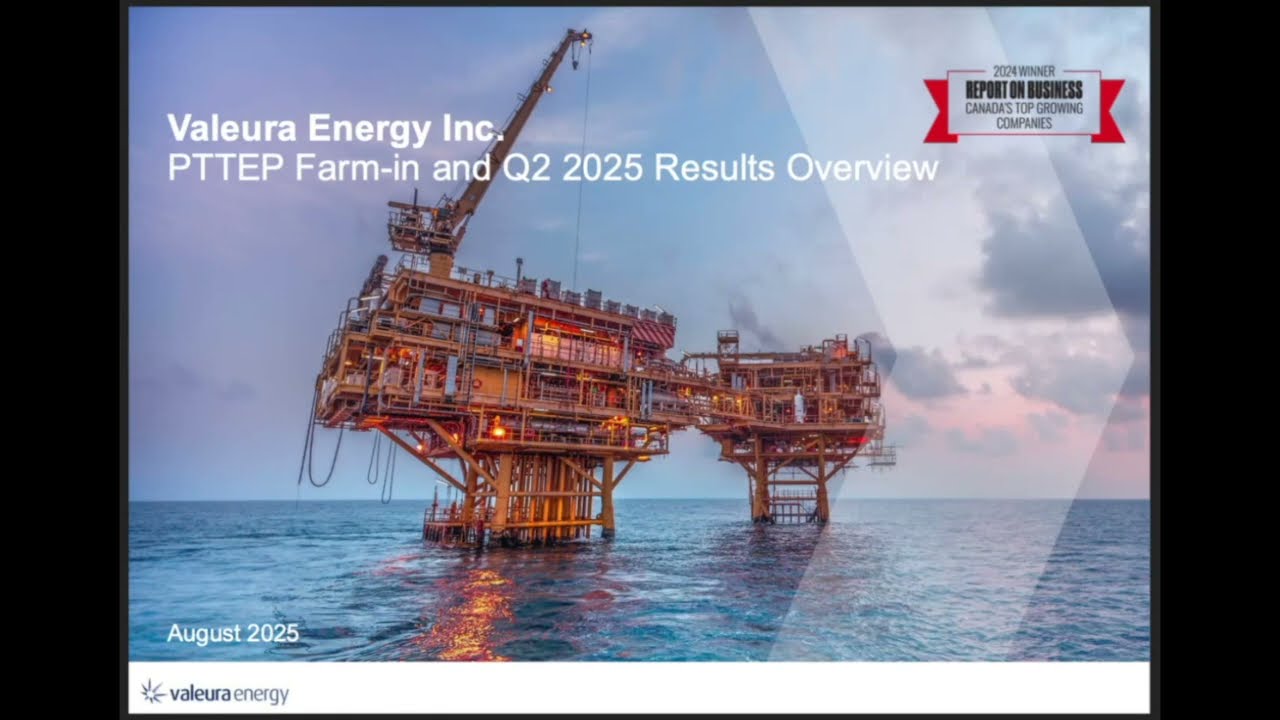 Valeura Energy Q2 2025 Webcast