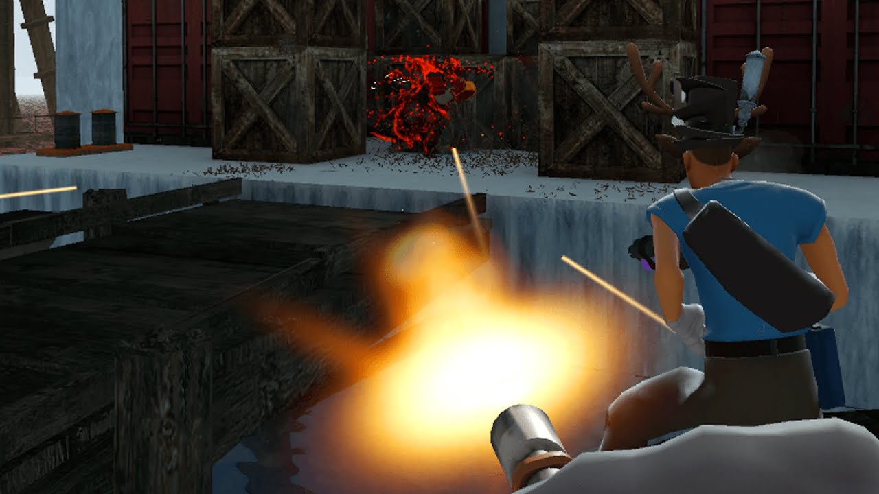 Геймплей Team Fortress 2 Zombie Escape