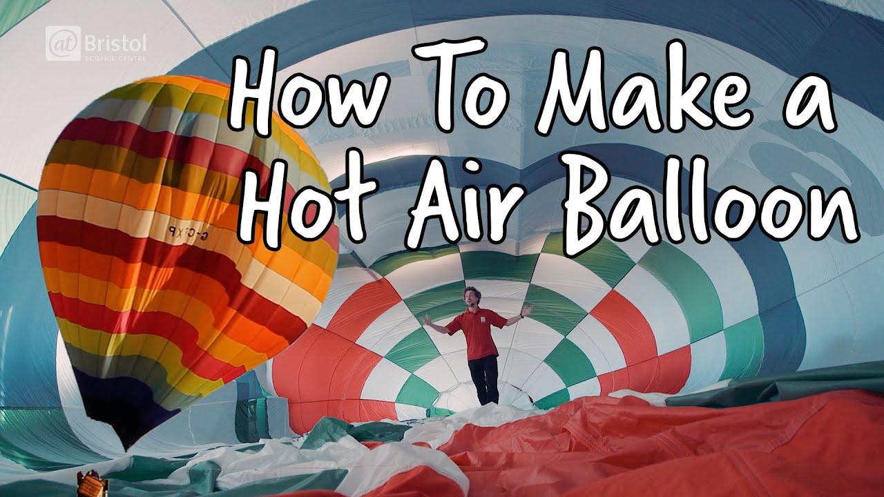 How to make a hot air balloon | Do Try This At Home | We The Curious