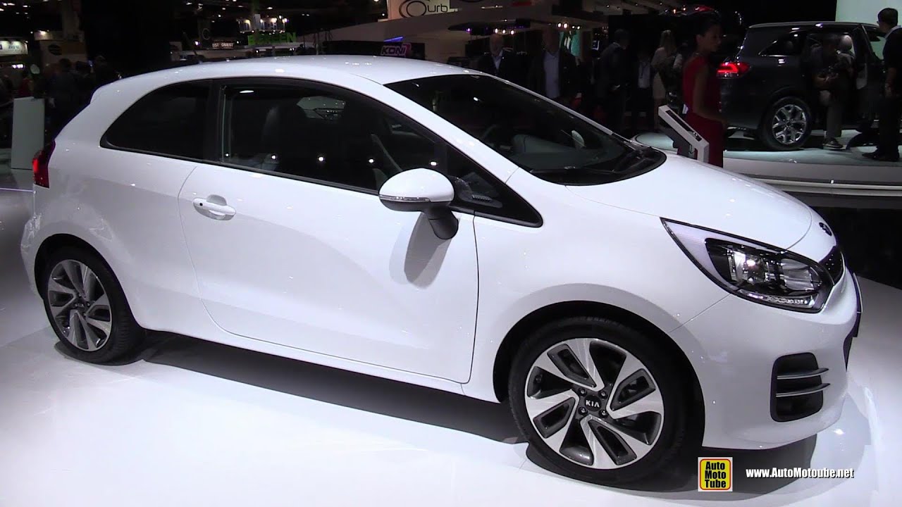 2015 KIA Rio 1.2 MPI 3-Door - Exterior and Interior Walkaround - 2014 Paris Auto Show