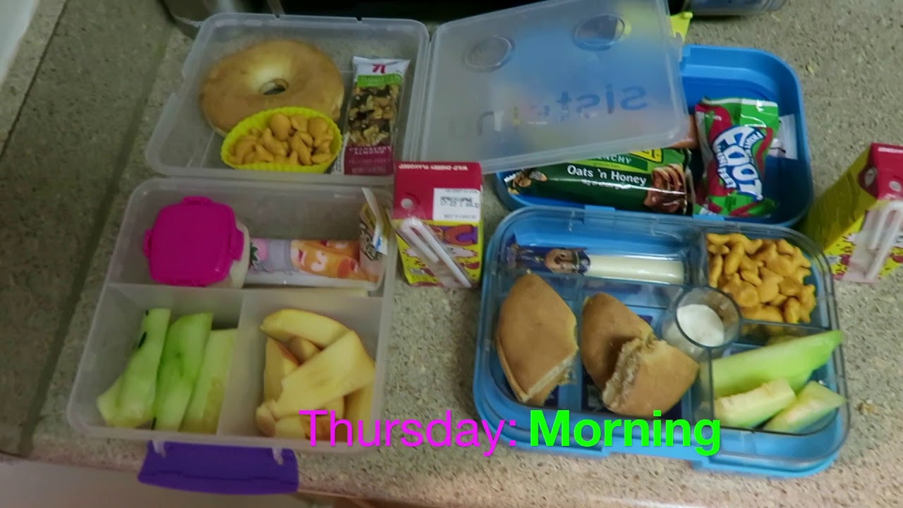 BACK TO SCHOOL LUNCH IDEAS WEEK 4