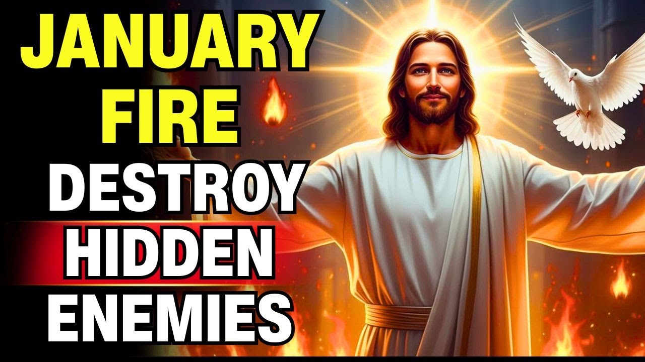 🛡️ January fire prayer: DRIVES AWAY every evil attack and hidden enemies from your life