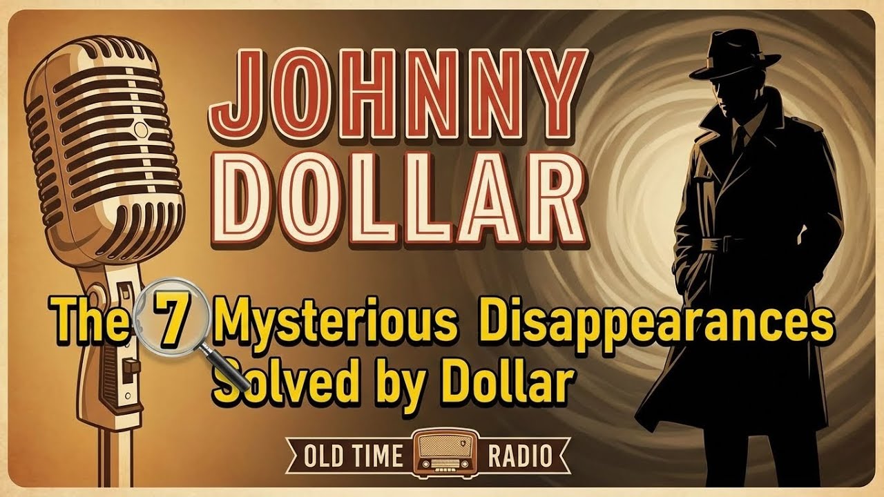 Johnny Dollar: The 7 Mysterious Disappearances Solved by Dollar | Old Time Radio