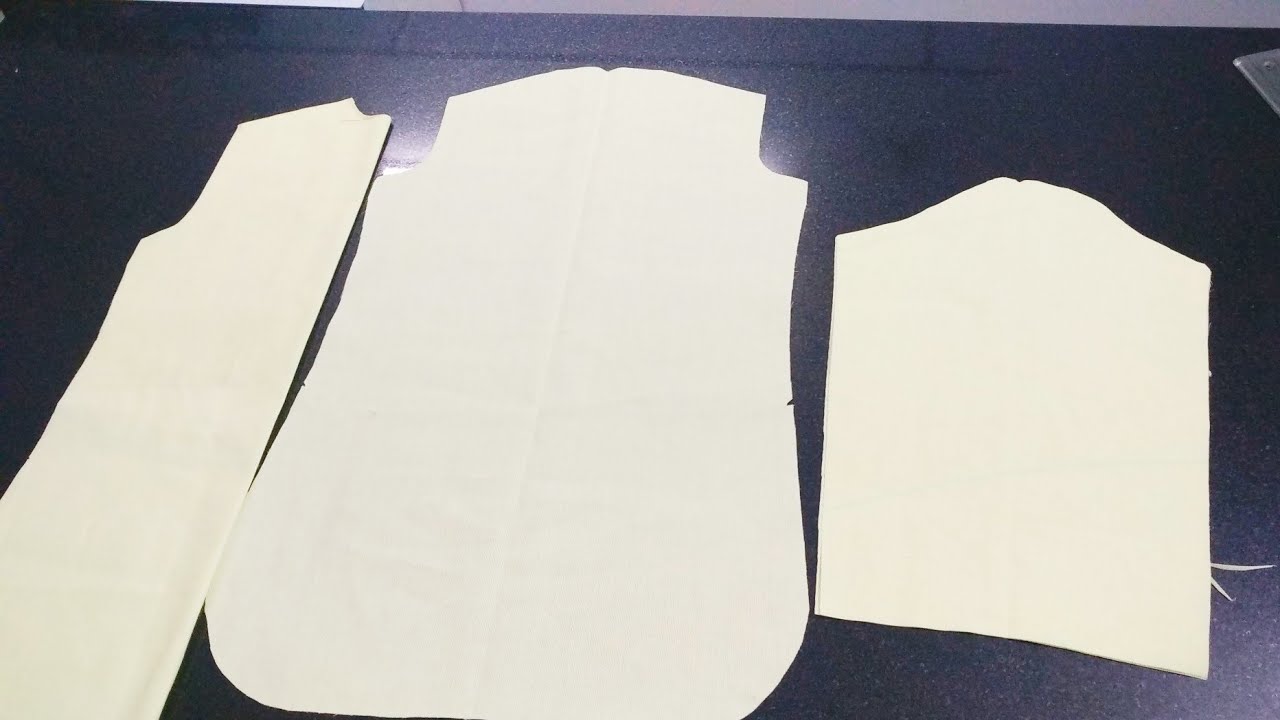 Kids kurta cutting