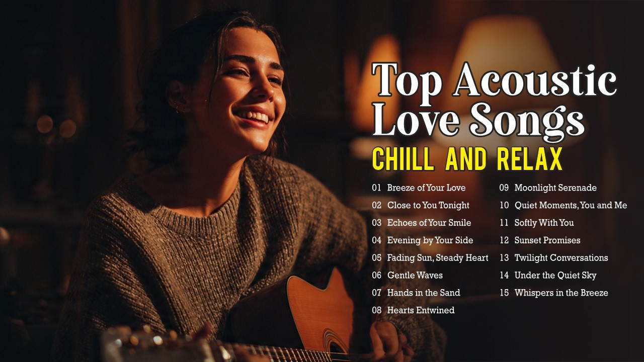 Top Acoustic Love Songs Cover Playlist 2026 ❤️040326 💞 Smooth Acoustic Cover Of Popular Love Songs