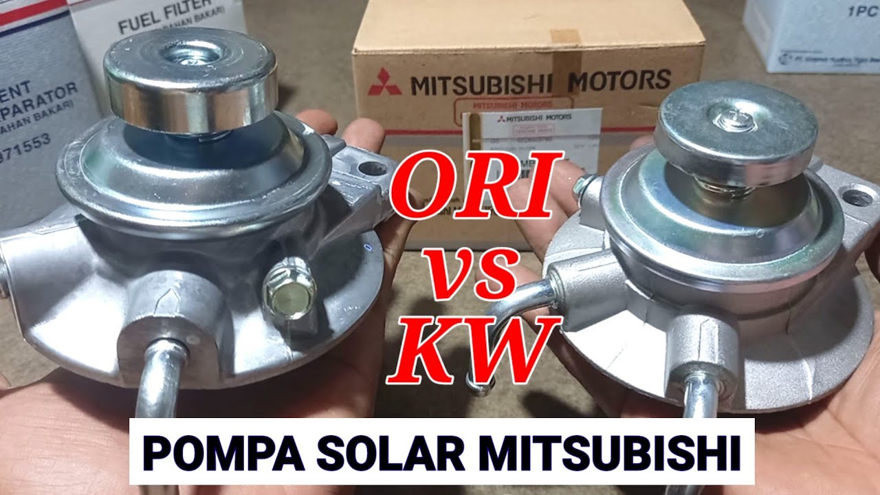 Cara Membedakan Pompa Solar Mitsubishi L300 Asli dan Kw