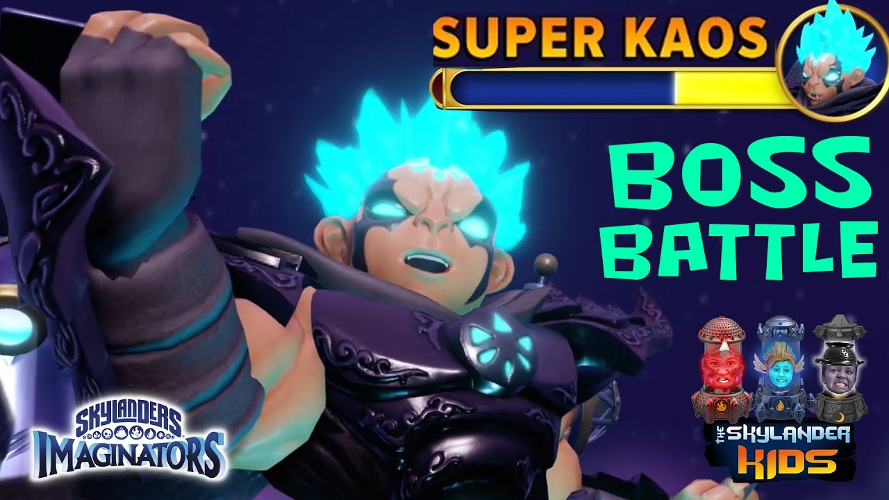 БИТВА С БОССОМ СУПЕР ХАОСА!! Финальный бой Skylanders Imaginators! (БЕЗ КОММЕНТАРИЕВ)