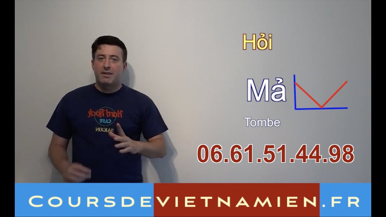 Cours de vietnamien: Les tons SIMPLEMENT et VISUELLEMENT