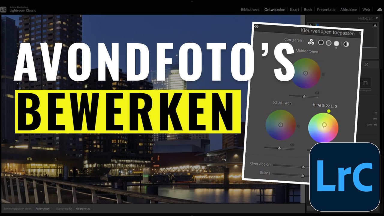 Tips voor het bewerken van avondfoto's in Adobe Lightroom Classic 2025