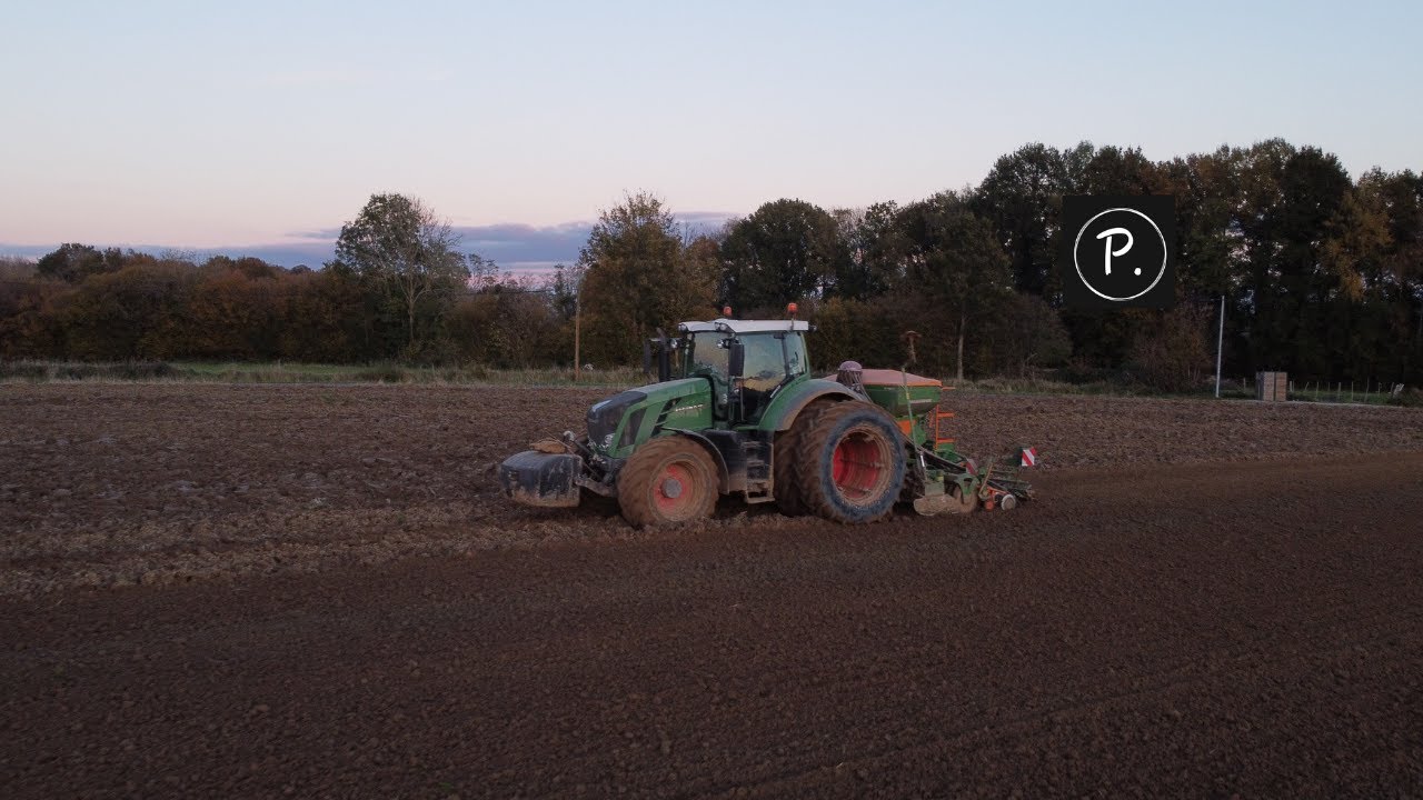 Semis de blé 2021/ Avec un Magnifique Fendt 826/ Amazone 4M/ SARL ETA Riguet