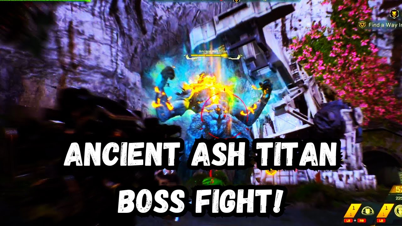 ANTHEM - Ancient Ash Titan Boss Fight - Xbox Series S - No Commentary