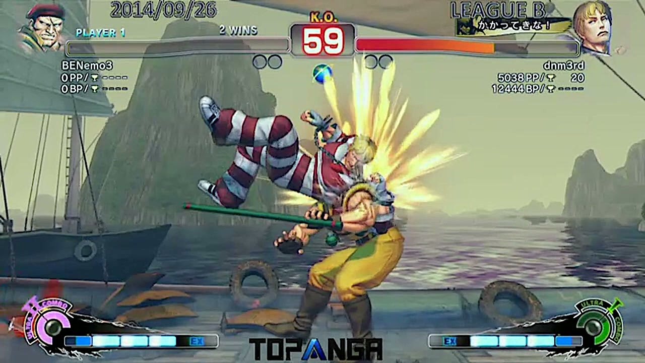 Sasaki (Cody) vs Nemo (Rolento) - USF4