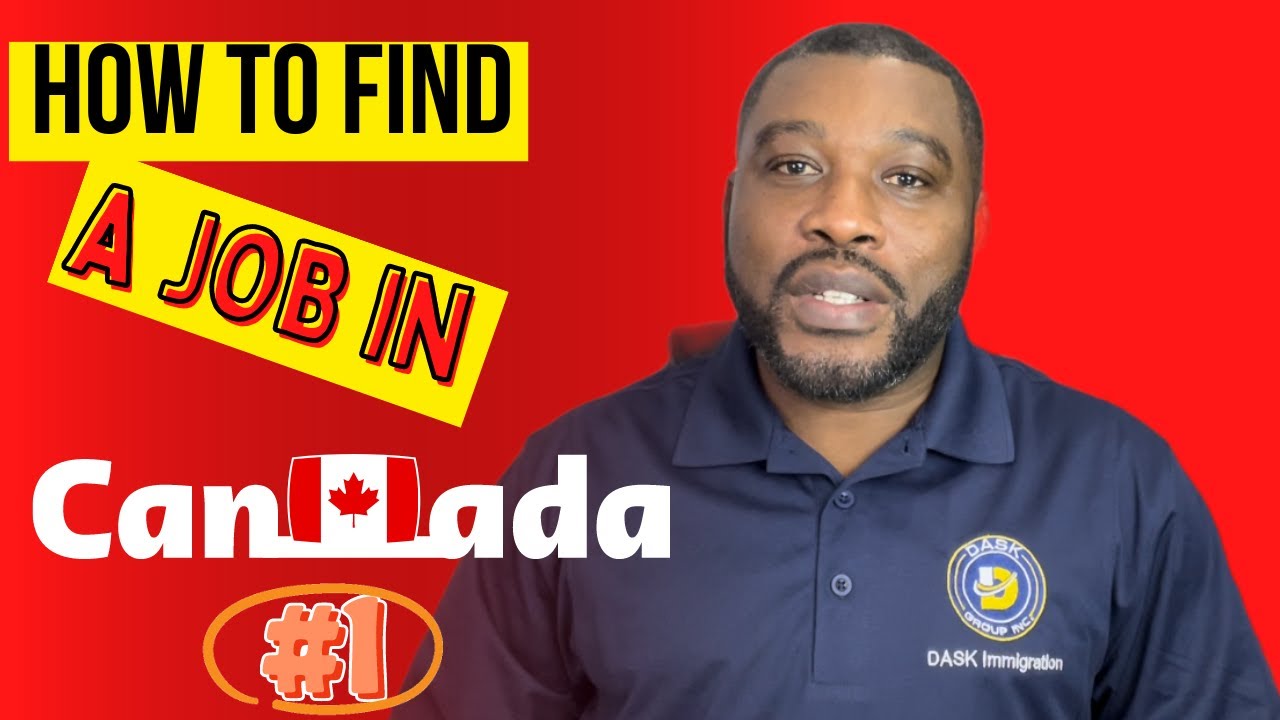 HOW TO FIND A JOB IN CANADA PART-1
