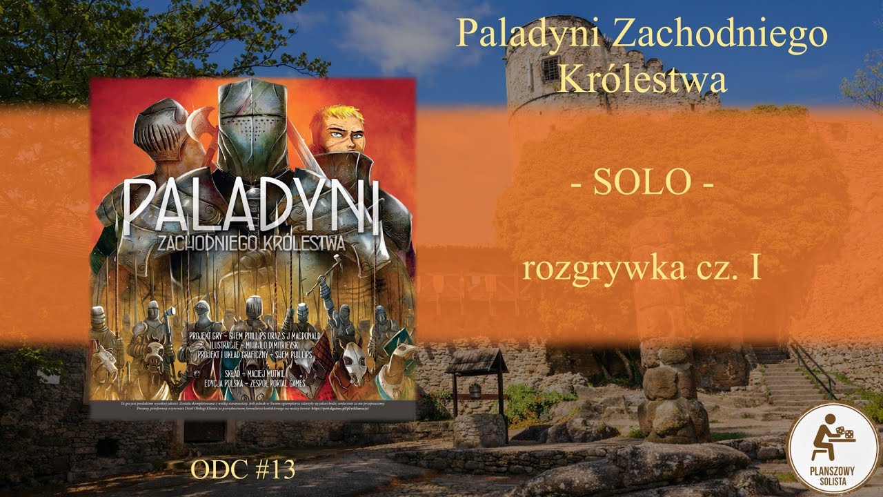 Paladyni Zachodniego Królestwa | pełna rozgrywka solo | zasady