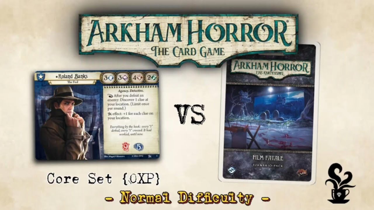 Arkham Horror Das Kartenspiel - Roland VS Film Fatale