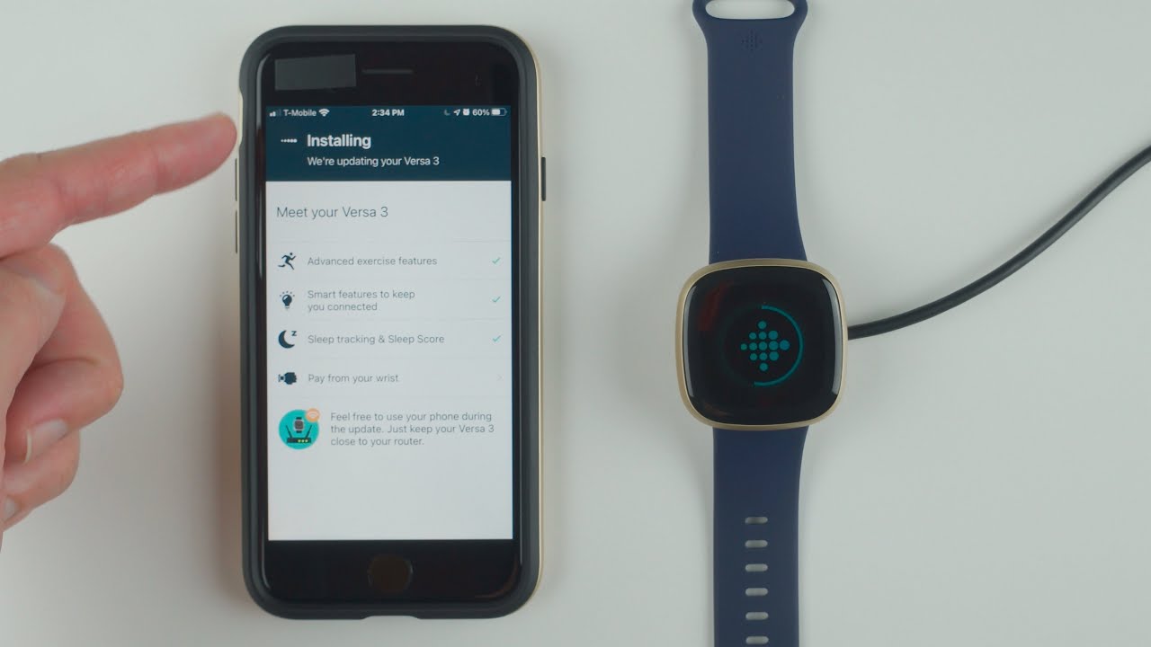 Fitbit Versa 3 Setup (and Onboarding)
