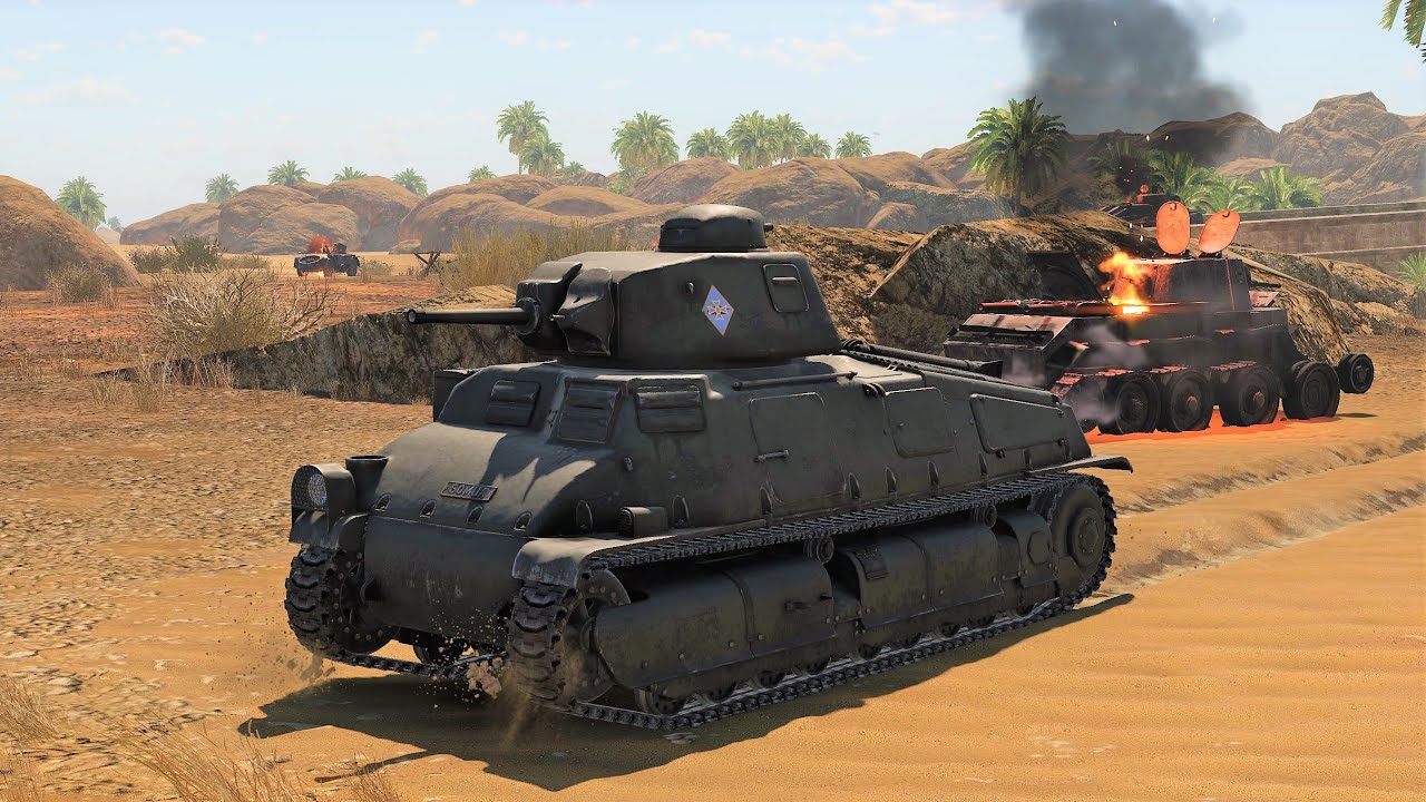 War Thunder: France - S.35 Gameplay [1440p 60FPS]