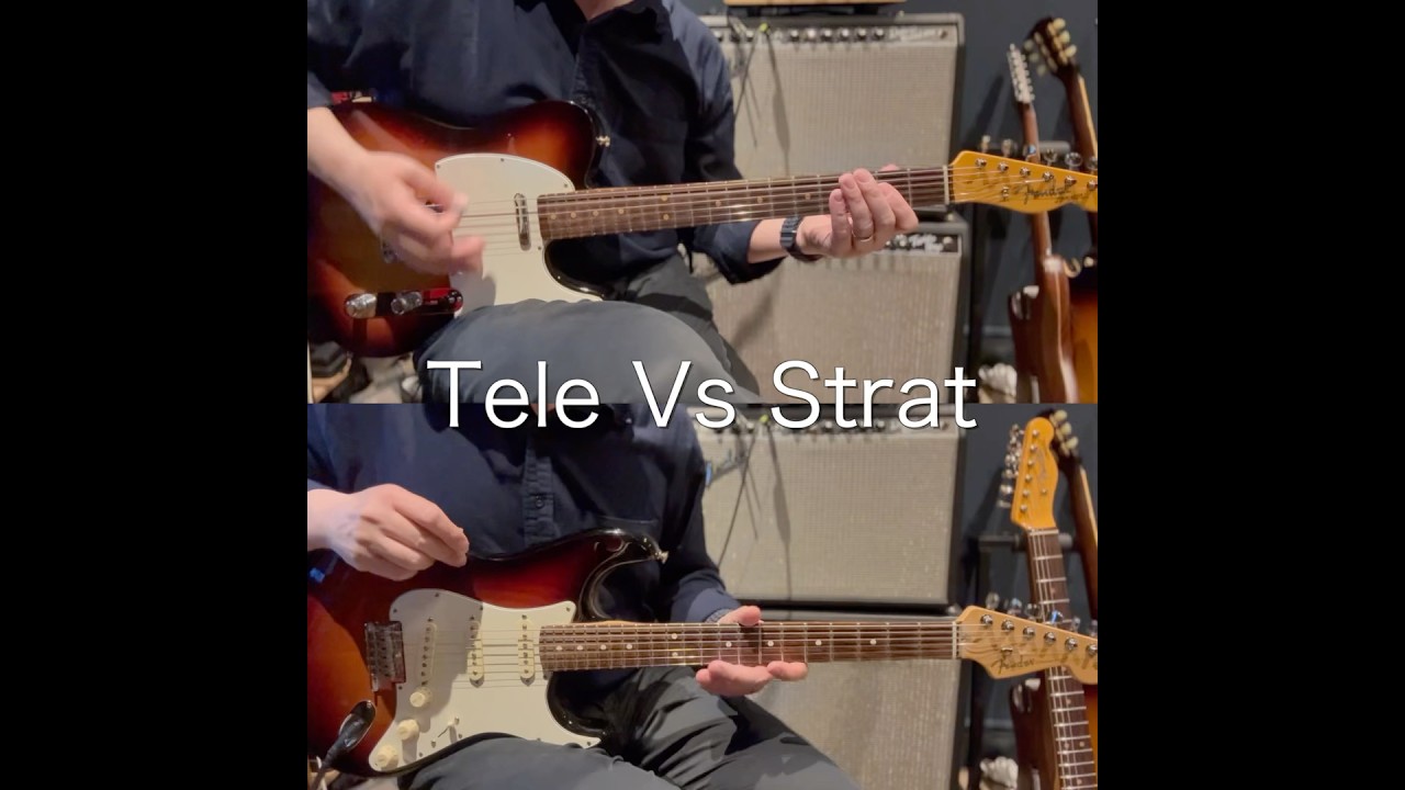 Telecaster vs Stratocaster #guitar #telecaster #stratocaster #fender #fenderguitars