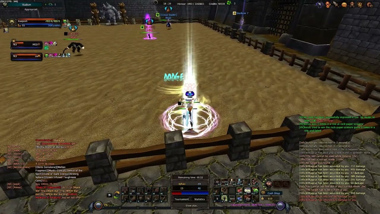 Falkenhain's Avatar vs. Ragnar, Tupac, J4ke - 4Story
