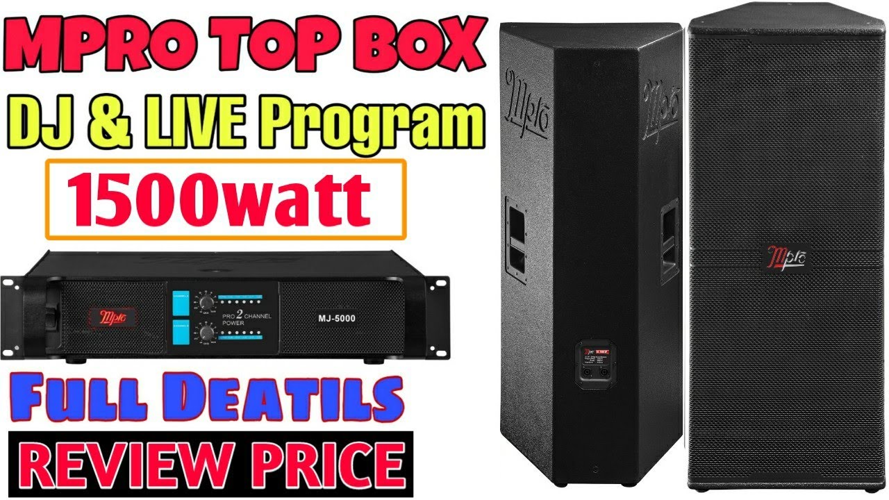 Mpro DualTop 1500watt #mpro mpro sx 1500