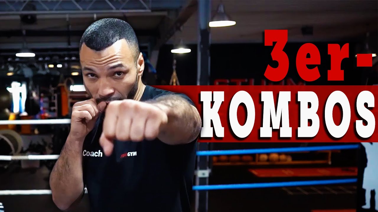 Die EFFEKTIVSTEN und BRUTALSTEN 3er KOMBOS an der PRATZE! | Boxen lernen mit MAURICE WEBER