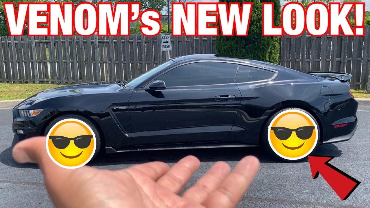 VENOM the SHELBY GT350 gets a NEW LOOK! & INTRODUCING A NEW PARTNER!