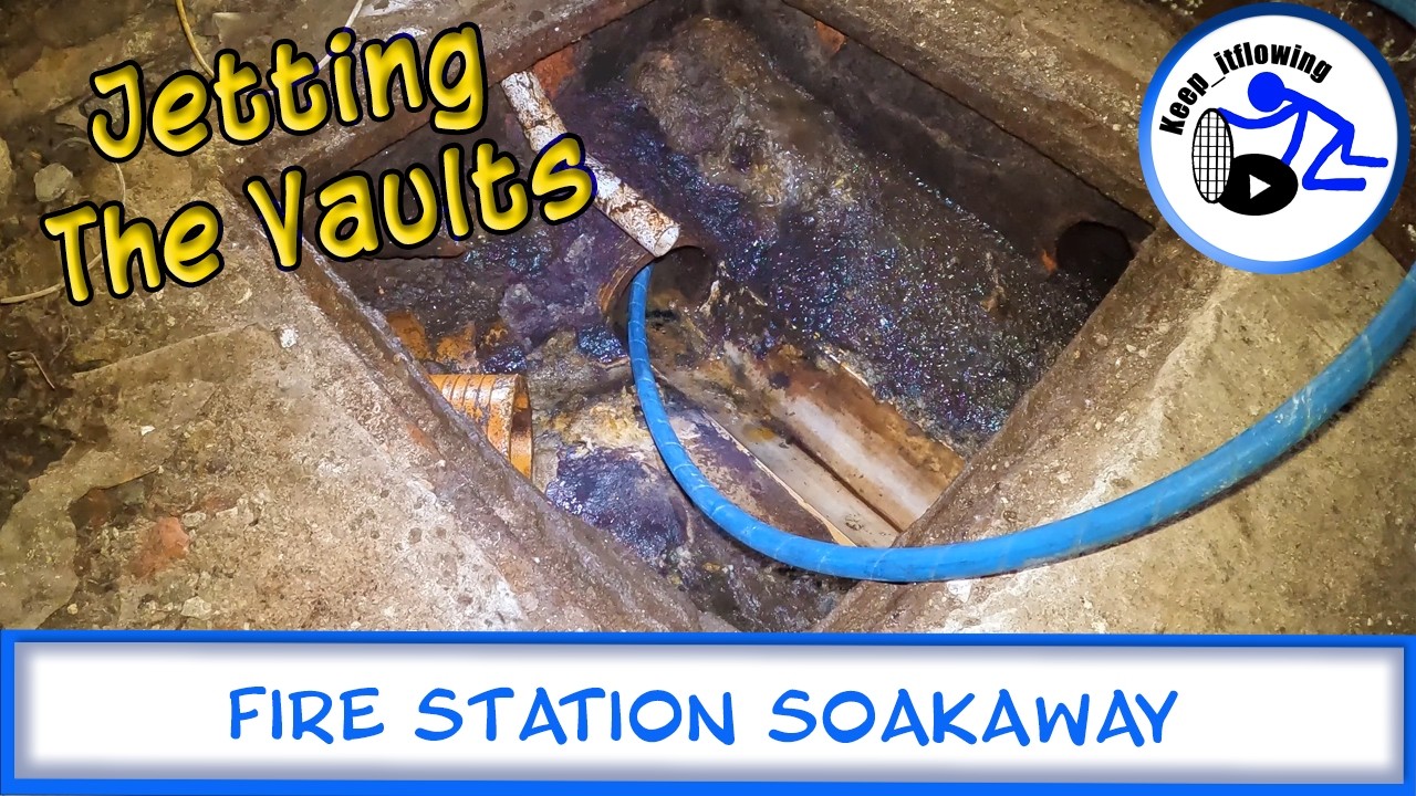 Jetting The Vaults - Fire Station Soakaway