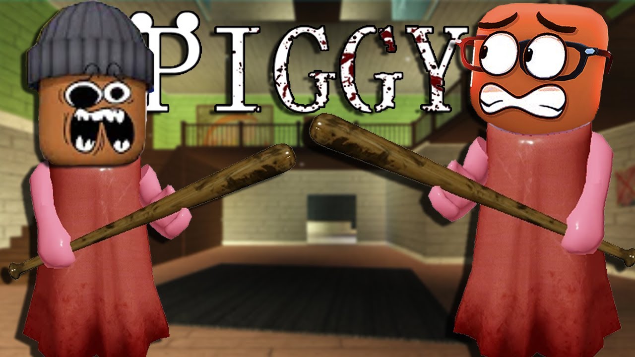2 ИГРОКА ROBLOX PIGGY TYCOON (ролевая игра Roblox Piggy)