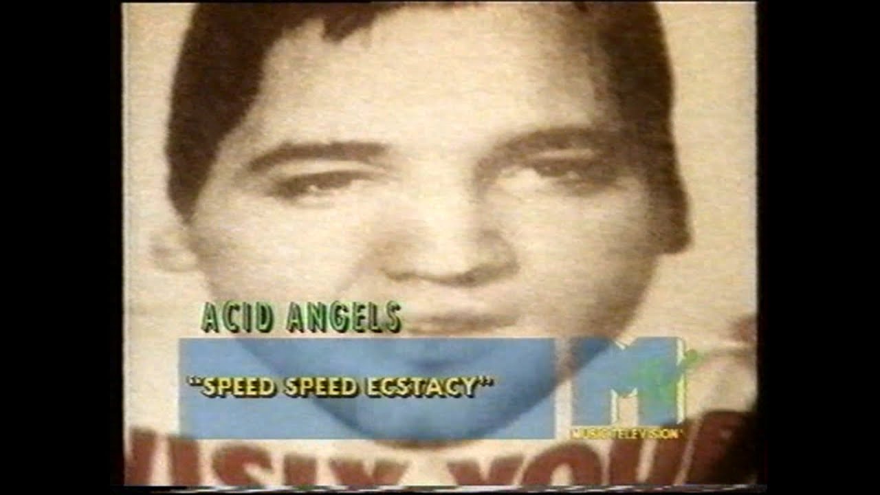 Acid Angels &ndash; Speed Speed Ecstasy ( Rare Clip VHS - Rip MTV' Europe's Away From The Pulsebeat 1988 )
