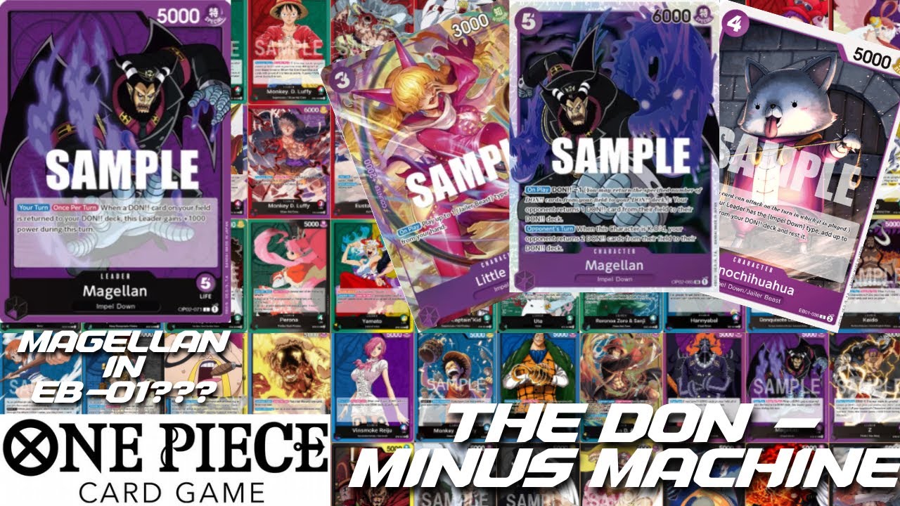 EB-01 Magellan - Poison Goes A Long Way - One Piece TCG Sim Gameplay