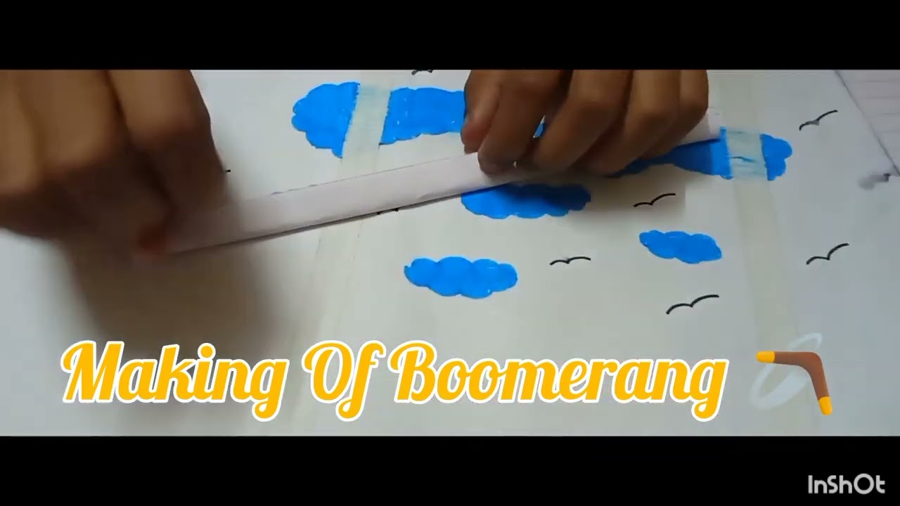 Making of Boomerang 🪃🪃