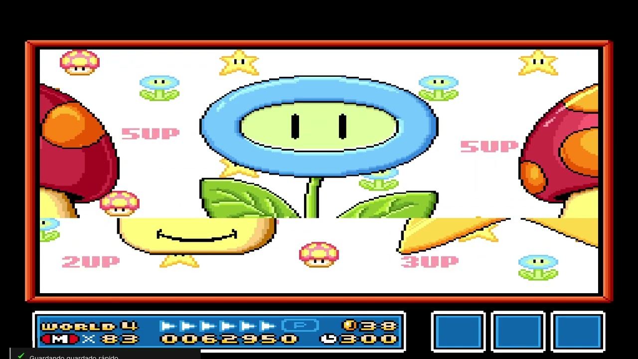 Super Mario All Stars + Super Mario World, Super Mario Bros 3, Mundo 4.