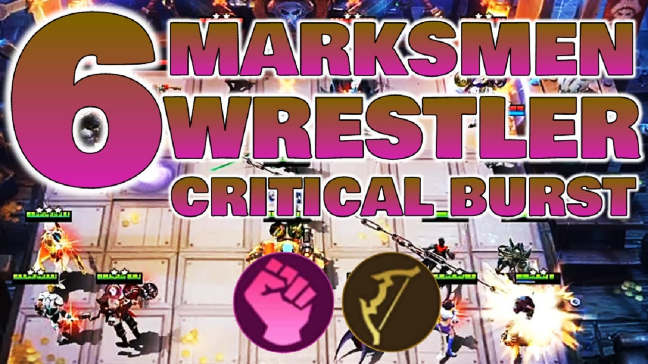 6 MARKSMAN 6 WRESTLER BUILD - MAGIC CHESS TIPS & GAMEPLAY | Mobile Legend Bang Bang