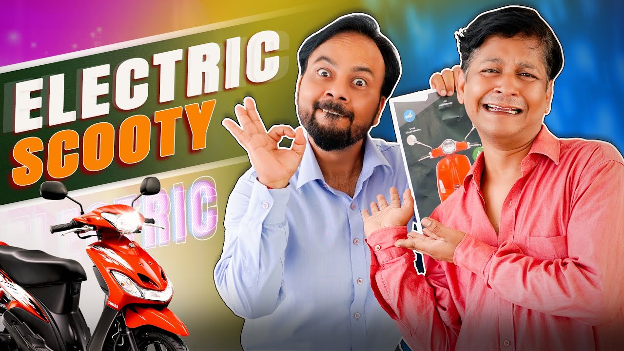 Electric Scooty || इलेक्ट्रिक स्कूटी || Nazarbattu भारत