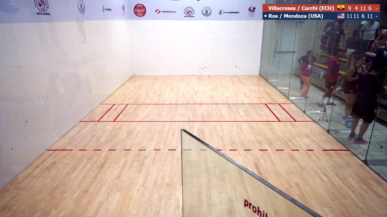 MIXED DOUBLES 21 | VILLACRESES/CARCHI (ECU) - ROS/MENDOZA (USA) | JUNIOR WORLD CHAMPIONSHIP