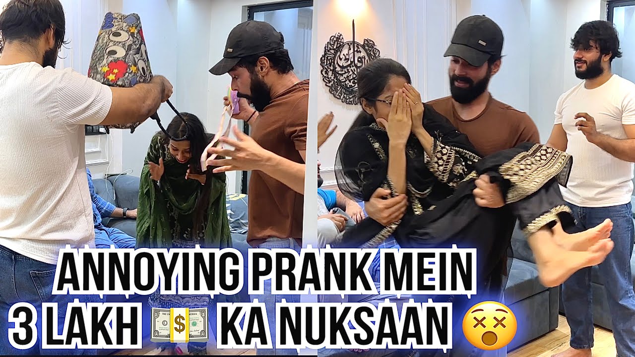 Annoying Prank Mein 3 Lakh Ka Nuksaan 😵| Prank On aarti arsalaan huda | Fokats | Abresh & Zeeshan