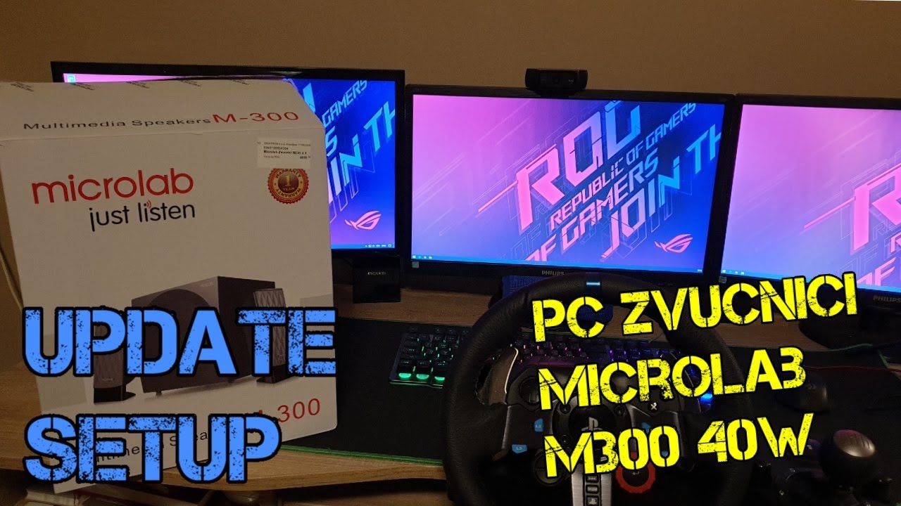 NOVI PC ZVUCNICI,MICROLAB M 300  🔊TEST+UNBOXING🔊