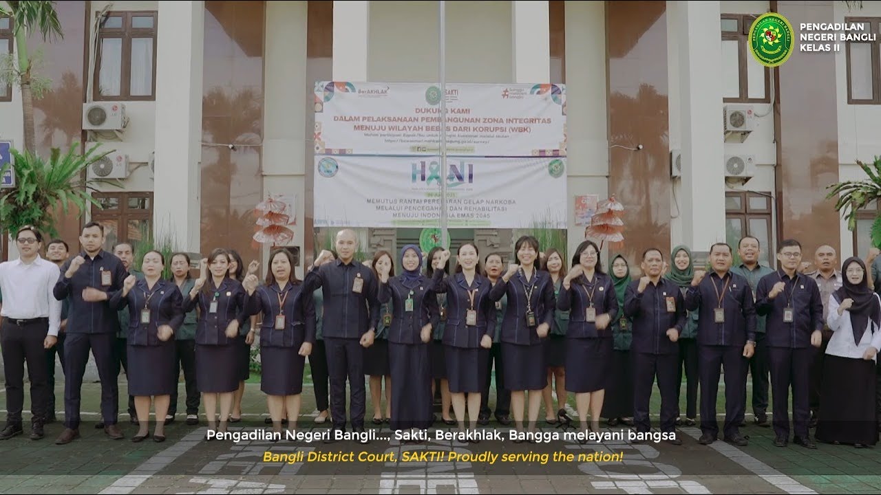 Video Profile Zona Integritas Pengadilan Negeri Bangli Tahun 2025