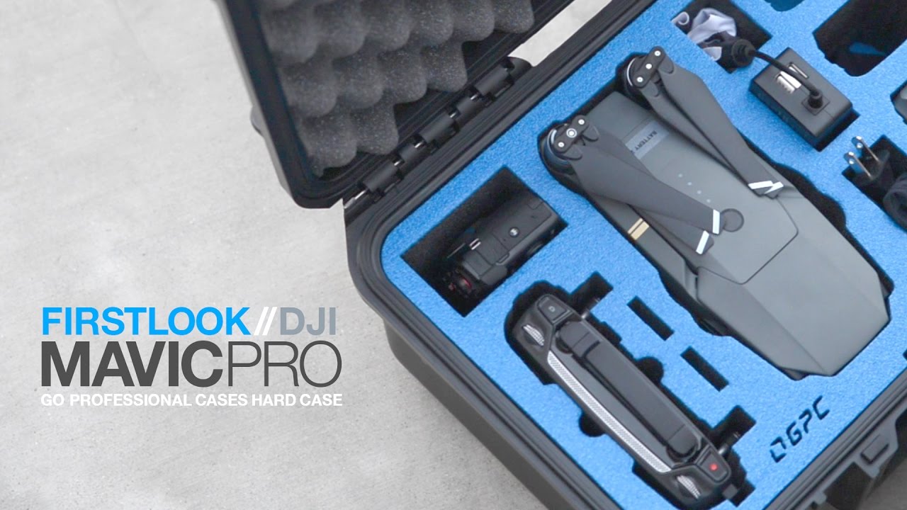 First Look - DJI Mavic Pro hard case by GoProfessionalCases.com