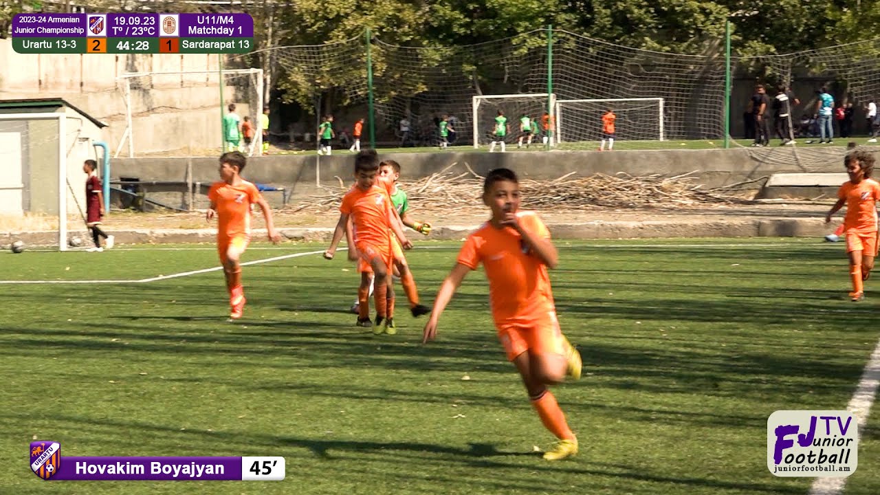 Urartu 13-3 (2-2) Sardarapat 13 (19.09.23) 2023-24 AJC U11/M4, Matchday 1