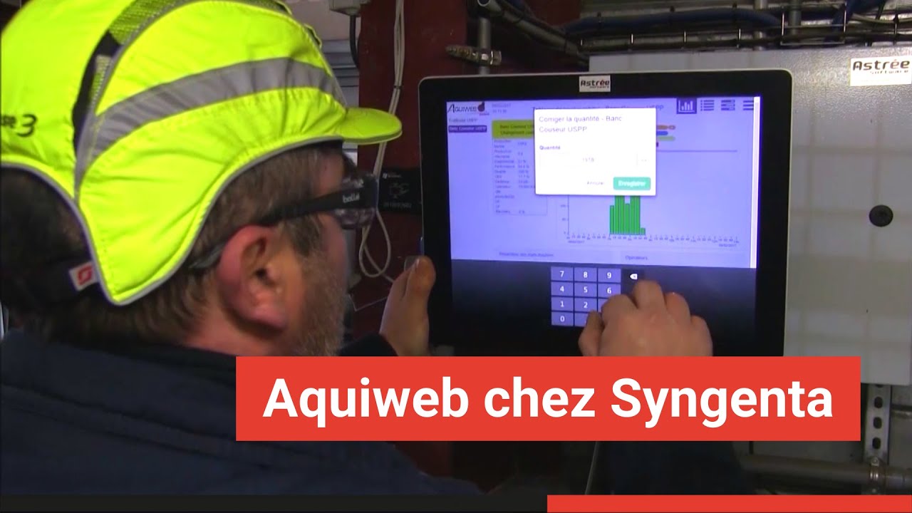 Syngenta Nérac, Logiciel MES AquiWEB support Excellence Opérationnelle